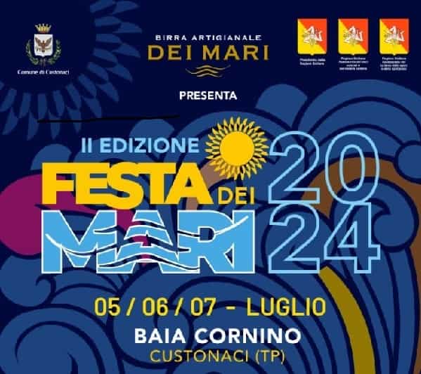 Festa dei Mari 2024: Custonaci al ritmo delle onde, della musica e dei sapori del Mediterraneo