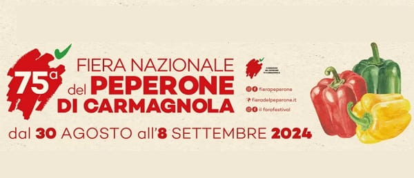 Carmagnola 75° edizione della Fiera Nazionale del Peperone 2024